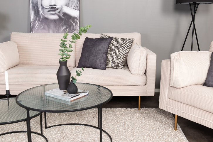 Venture Home Boom 3-Sits Soffa Ljusbeige