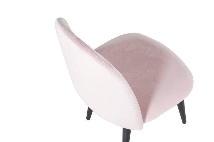 Venture Home Velvet Barnstolar Rosa 2-pack