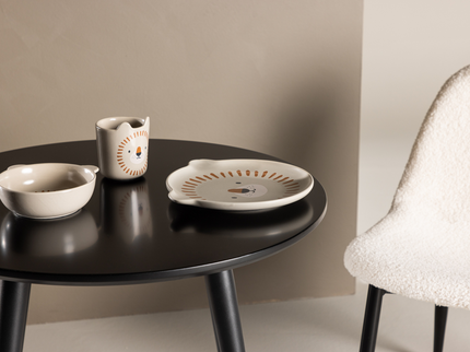 Venture Home Plaza Barnbord Ø60 Svart
