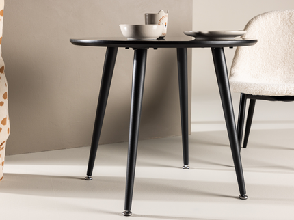 Venture Home Plaza Barnbord Ø60 Svart