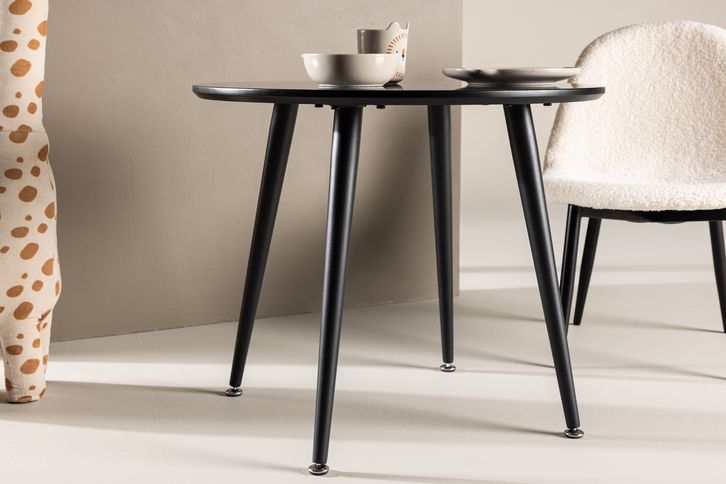 Venture Home Plaza Barnbord Ø60 Svart