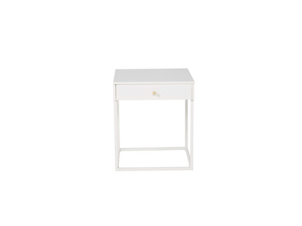 Venture Home Bakal Sängbord 41 x 43 Vit