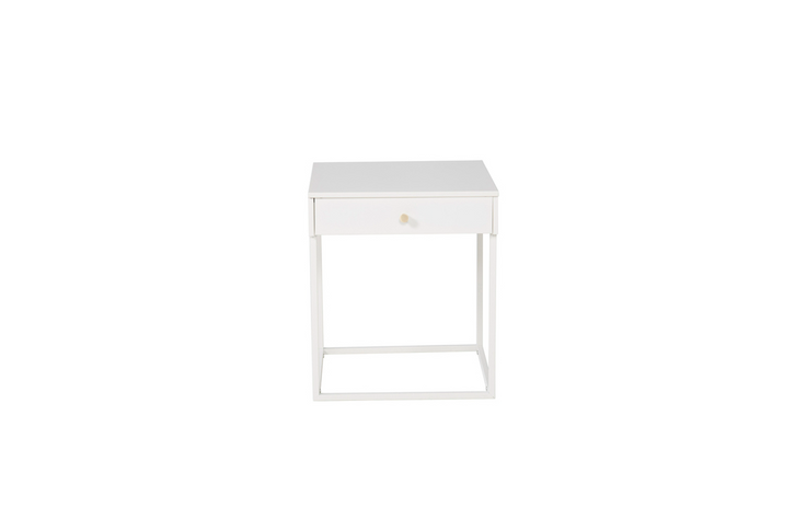 Venture Home Bakal Sängbord 41 x 43 Vit