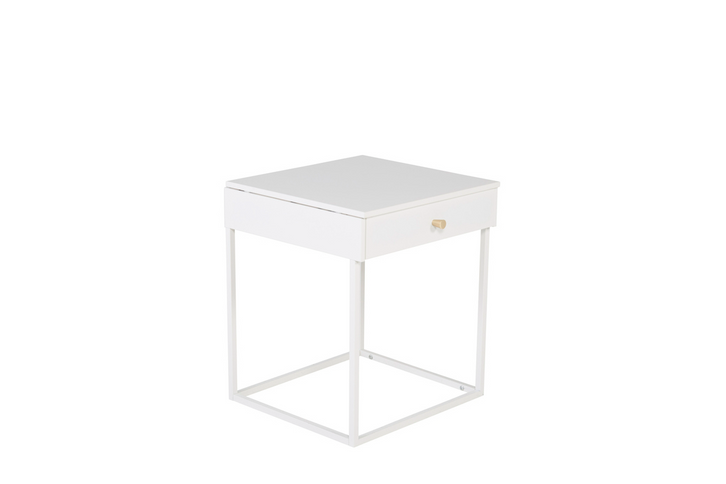 Venture Home Bakal Sängbord 41 x 43 Vit