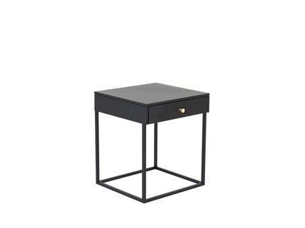 Venture Home Bakal Sängbord 41 x 43 Svart