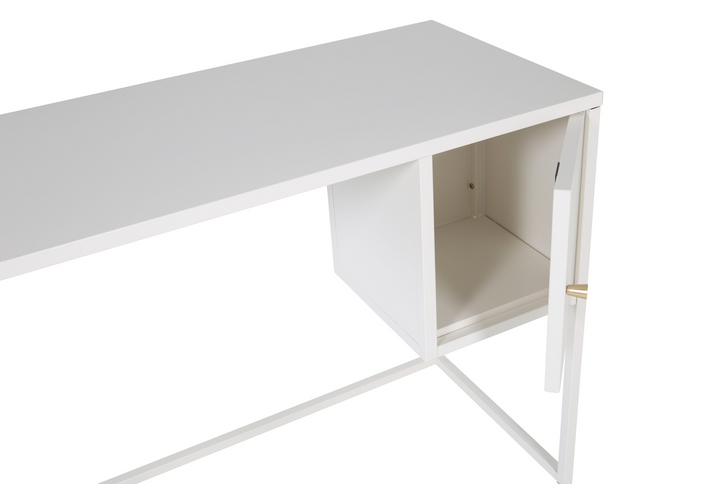 Venture Home Bakal Skrivbord 45 x 95 Vit