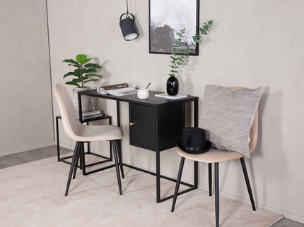 Venture Home Bakal Skrivbord 45 x 95 Svart