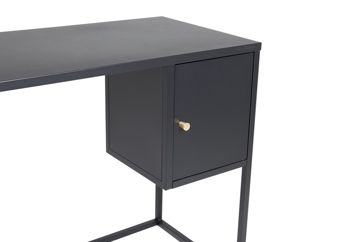 Venture Home Bakal Skrivbord 45 x 95 Svart