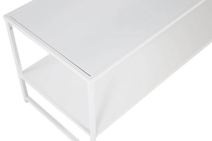 Venture Home Staal Soffbord 43 x 102 Vit