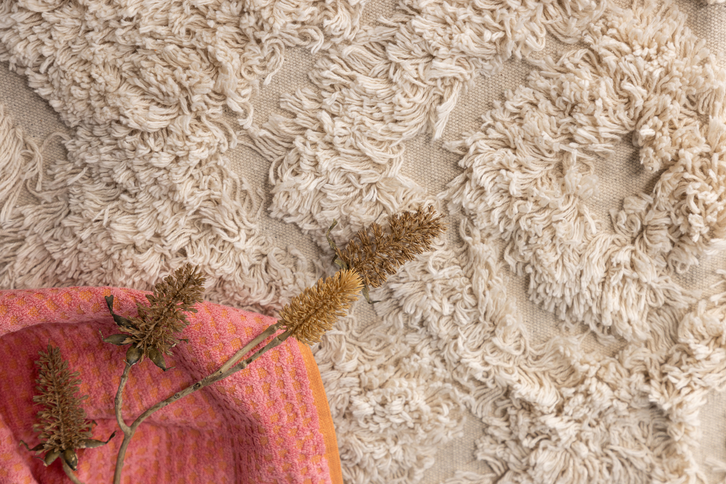 Venture Home Hilma Badrumsmatta ⌀60 Off-white