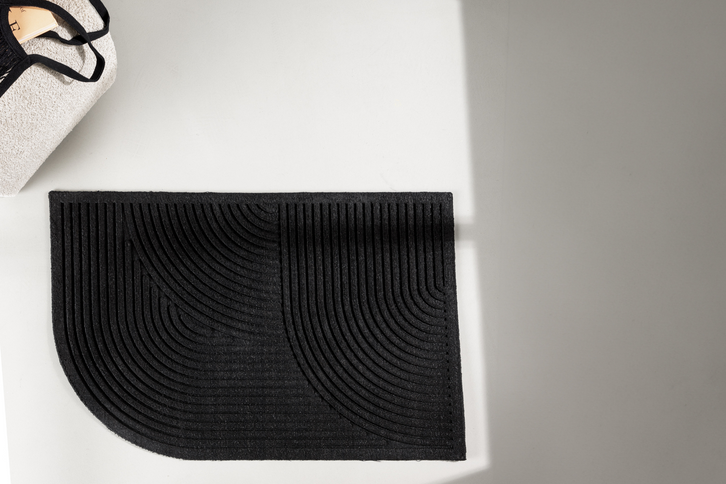 Venture Home Valentino Dörrmatta 60 x 90 Svart
