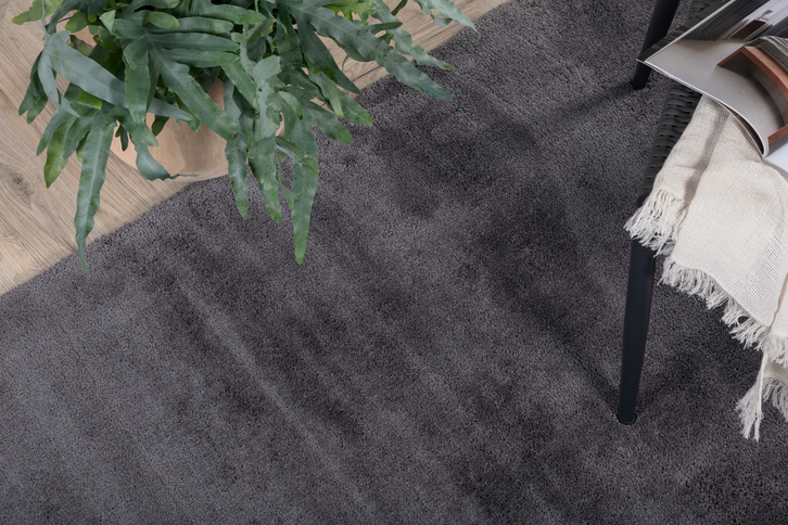 Venture Home Undra Rektangulär Vardagsrumsmatta 250 x 350 Mörkgrå