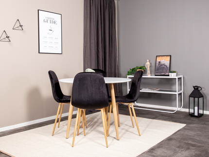 Venture Home Rocker Sidobord 70 x 110 x 30 Vit