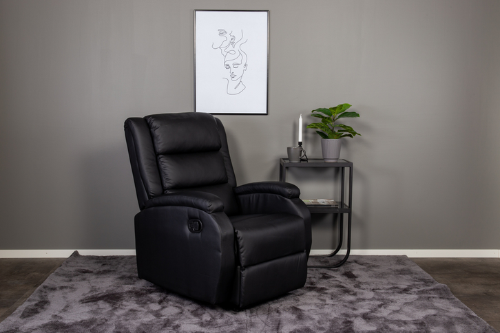 Venture Home Rocker Sängbord 45 x 30 Svart