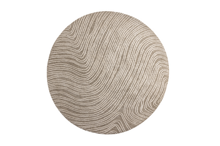 Venture Home Melle Rund Vardagsrumsmatta ⌀200 Beige