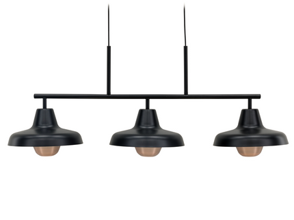 Venture Home Stöten Taklampa Svart