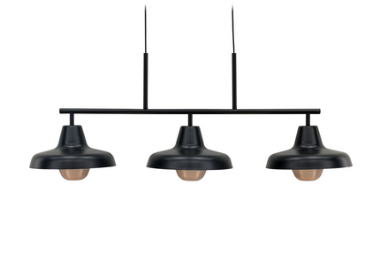 Venture Home Stöten Taklampa Svart