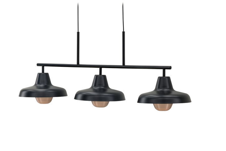 Venture Home Stöten Taklampa Svart