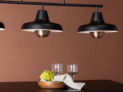 Venture Home Stöten Taklampa Svart