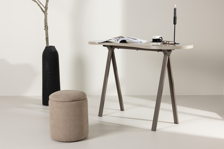 Venture Home Holmestrand Skrivbord 50 x 115 Beige