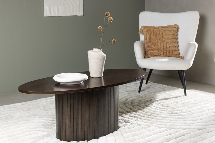 Venture Home Bianca Soffbord 55 x 120 Mocka