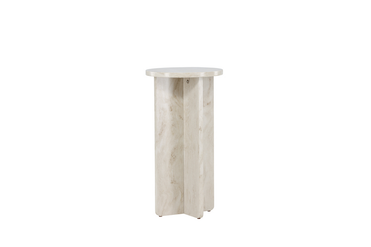 Venture Home Ålesund Sidobord Ø40 Beige