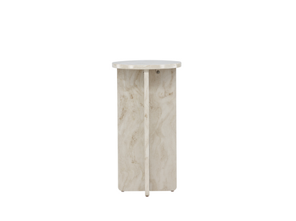 Venture Home Ålesund Sidobord Ø40 Beige