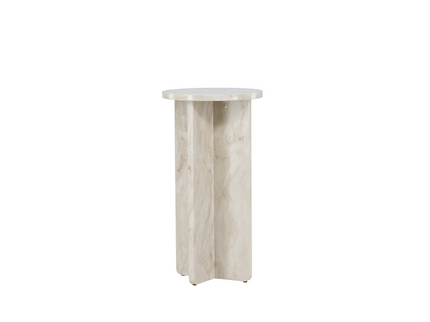 Venture Home Ålesund Sidobord Ø40 Beige