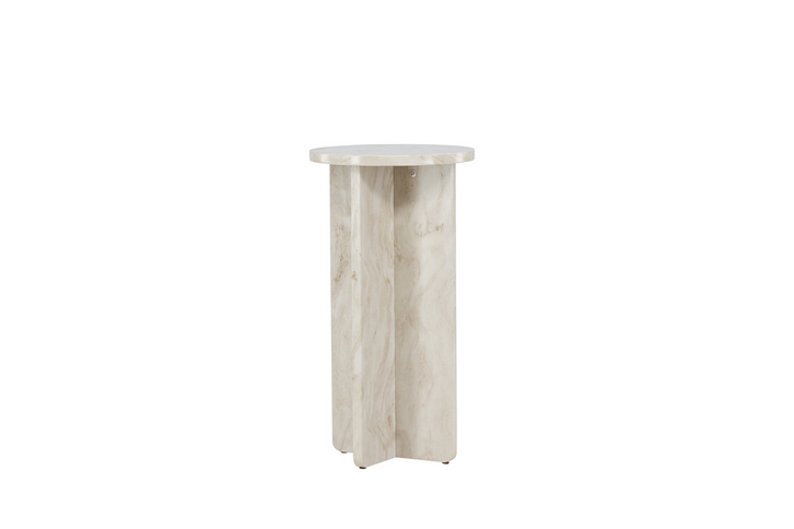 Venture Home Ålesund Sidobord Ø40 Beige