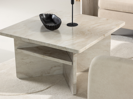 Venture Home Ålesund Soffbord 75 x 75 Beige