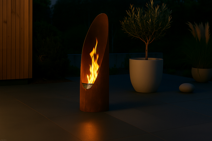 Venture Home Bastian Eldstad Ø37 Rusty Orange