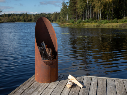 Venture Home Bastian Eldstad Ø37 Rusty Orange