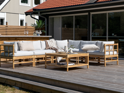 Venture Home Cane Soffmoduler Mitten Natur