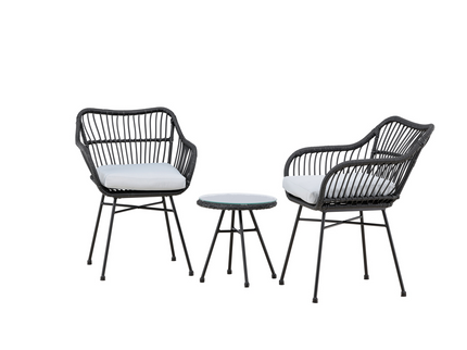 Venture Home Viga Loungegrupp Svart