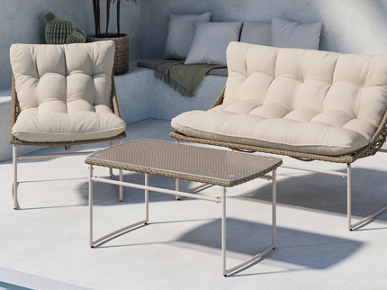 Venture Home Tina Soffgrupp Beige Utomhus