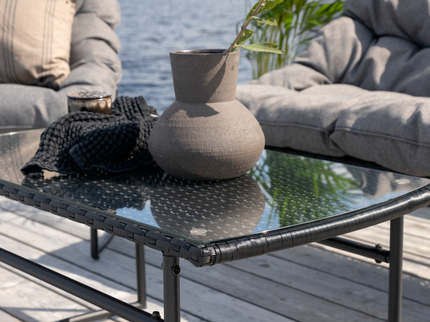 Venture Home Tina Soffgrupp Svart Utomhus