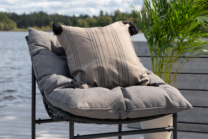 Venture Home Tina Soffgrupp Svart Utomhus