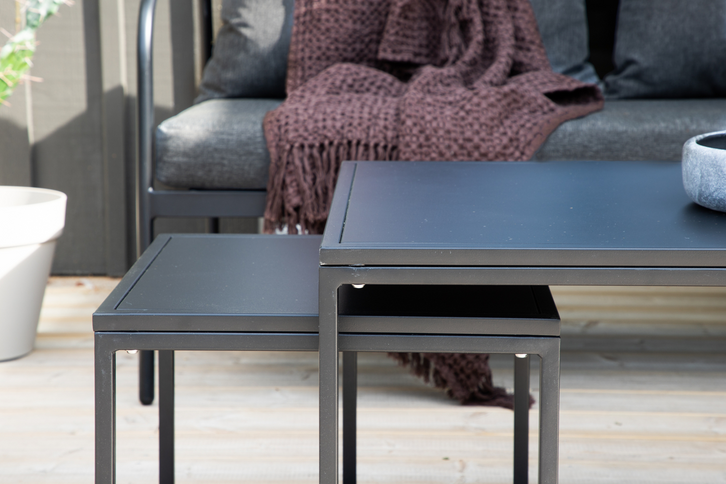 Venture Home Sopot Soffgrupp Svart Utomhus