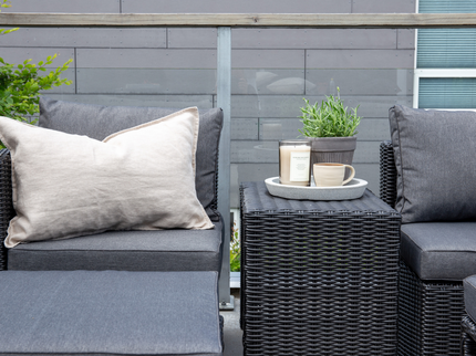 Venture Home Quad Loungegrupp Svart