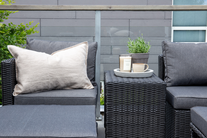 Venture Home Quad Loungegrupp Svart