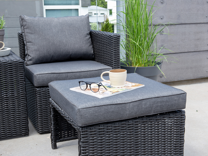 Venture Home Quad Loungegrupp Svart