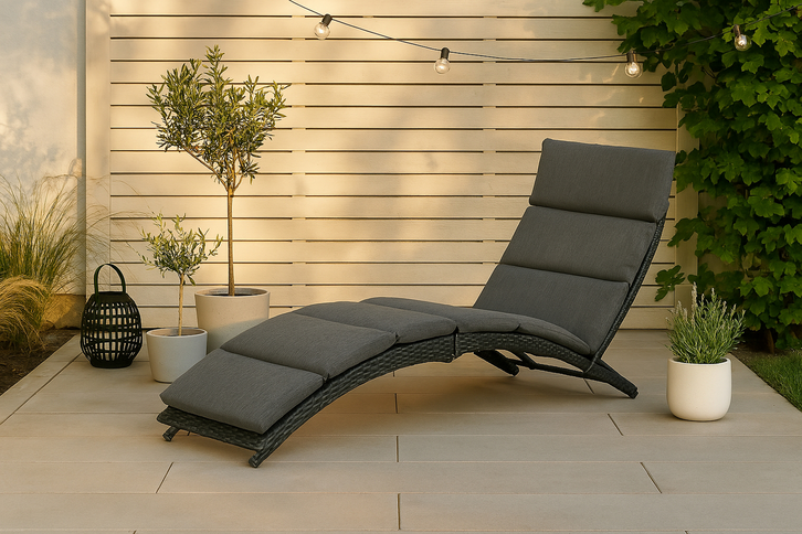 Venture Home Archie Solstol Svart