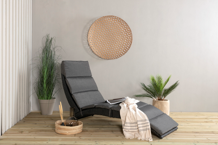 Venture Home Archie Solstol Svart