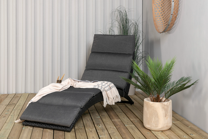 Venture Home Archie Solstol Svart
