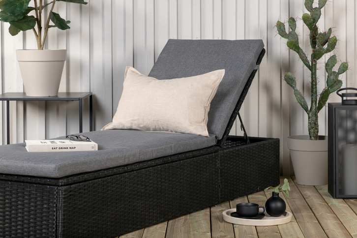 Venture Home Quad Solstol Svart