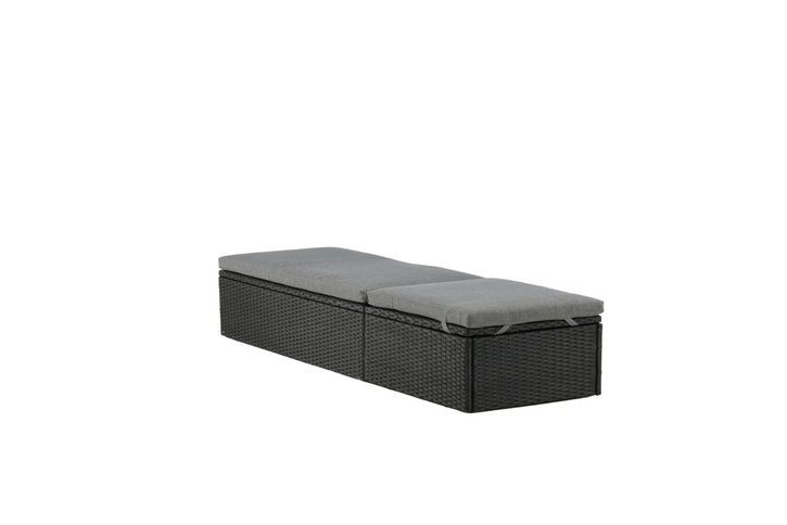 Venture Home Quad Solstol Svart