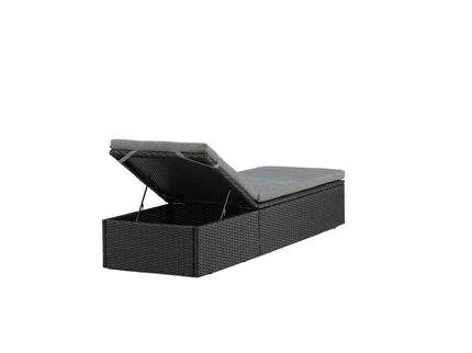 Venture Home Quad Solstol Svart