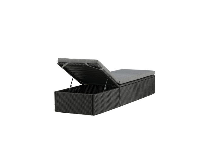 Venture Home Quad Solstol Svart