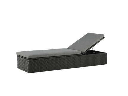 Venture Home Quad Solstol Svart