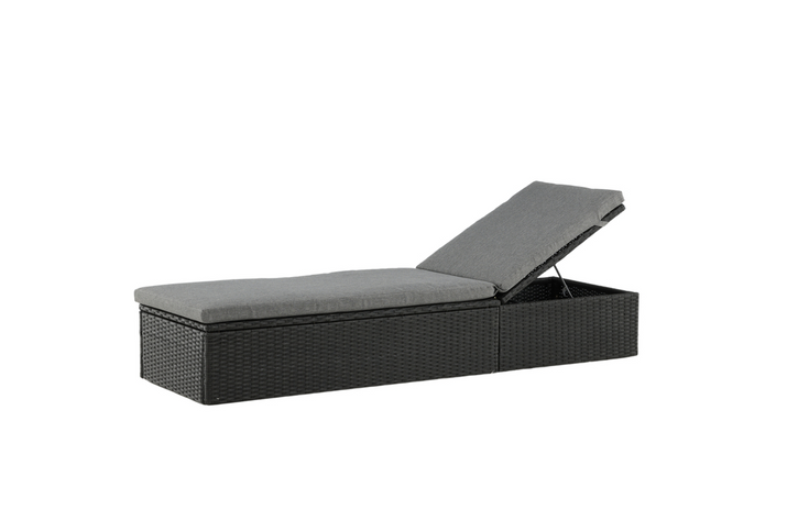 Venture Home Quad Solstol Svart